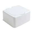 thumbnail image 1 of MERILER Mini Desktop Window Box with Foldable Cover - Plastic Storage Solution for Modern Workspaces, 1 of 6