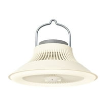 MERILER Multifunctional Outdoor Fan Light: High Lumens Portable USB Chandelier for Camping, Tent Ceiling & Home