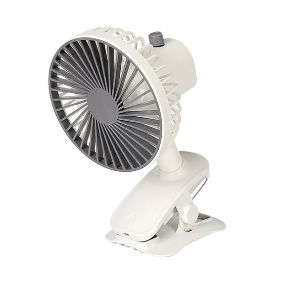 MERILER New Large Wind Fan, Clip Shaking USB Stroller Clip Fan for Desktop Dormitory (1 Pack)