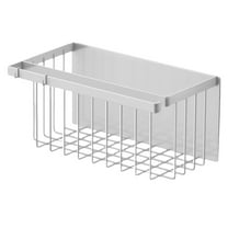 MERILER No-Drill Magnetic Refrigerator Shelf: Multi-Functional Wall-Mounted Kitchen Storage Basket