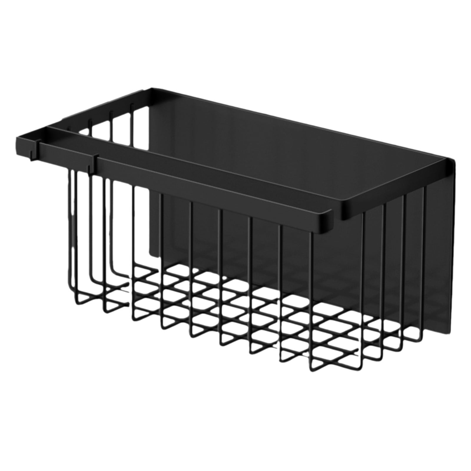 Neudeco Magnetic Locker Organizer And Accessories,Wire Mesh Magnetic Storage Basket ,Magnetic Holder For Dry Erase Markers,Strong Magnet Pen Holder For Fridge School,Pack 3 (Black