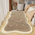 thumbnail image 1 of MERILER Non-Shedding Stain-Resistant Washable Area Rug with Anti-Slip Backing - Ideal for Bedroom and Living Room, 24 x 79 Inch, 1 of 3