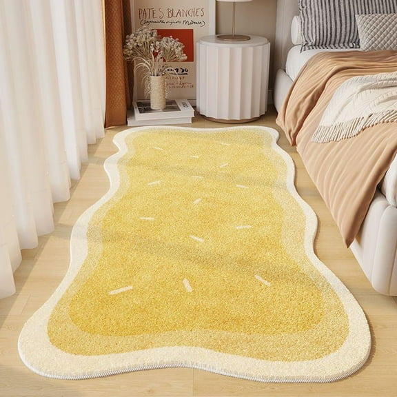 MERILER Non-Shedding Stain-Resistant Washable Area Rug with Anti-Slip Backing - Ideal for Bedroom and Living Room, 24 x 79 Inch