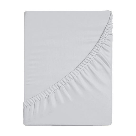 MERILER Non-Slip Double Bed Fitted Sheet: Secure All Night Mattress Cover with Ultimate Sleep Support and Easy Care