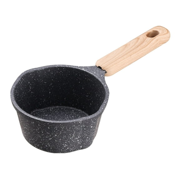 MERILER Nonstick Saucepan with Removable Handle - Oven & Dishwasher Safe Milk Pan for All Stoves, Perfect for Small Portions Cooking