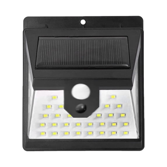 MERILER Outdoor LED Solar Lights - Waterproof, Wireless for Porch, Garden, Patio, Driveway, and Pathways with Built-in Sensor