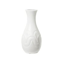 MERILER Plastic Imitation Glazed Vase for Living Room Decor - Perfect for Flower Arrangements, Dried Flower Displays, and TV Cabinet Decoration - Elegant Flower Pot & Utensil