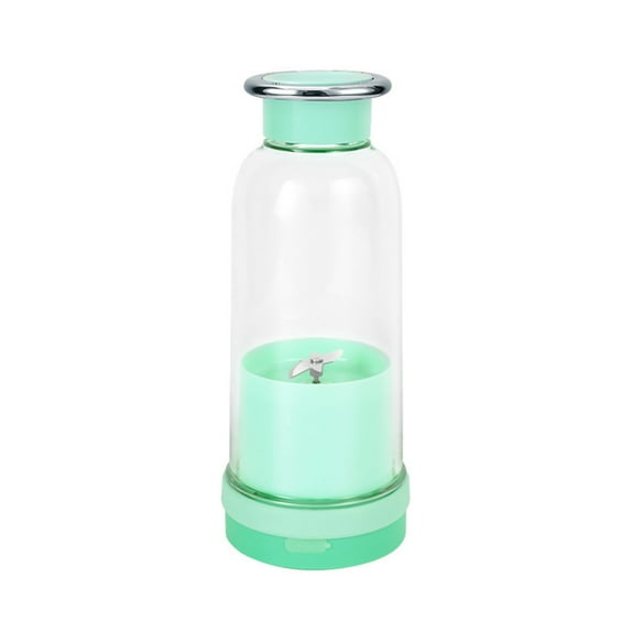 MERILER Portable Blenders, Personal Blenders for Shakes and Fruit Juicer, USB Rechargeable with 4 Blades, Handheld Blenders for Sports Travel and Outdoors (1 Pack)