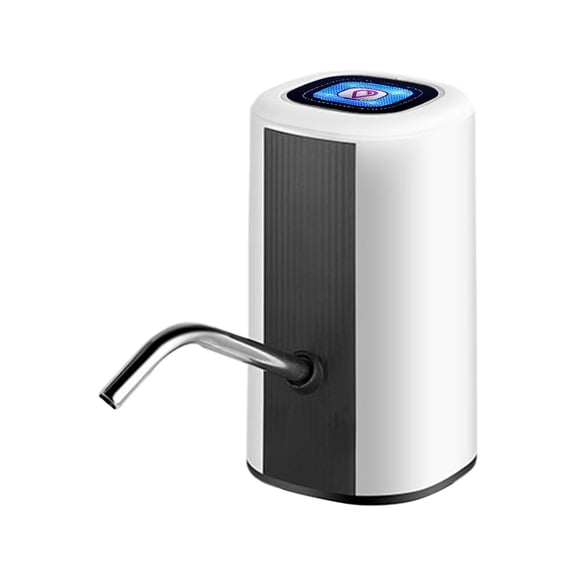 MERILER Portable Electric Kettle Pump - USB Rechargeable Water Dispenser for 5 Gallon Bottles, Suitable for Home & Camping (1x Drinking Water Pump, 1x USB Charger Cable)
