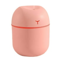 MERILER Portable Mini USB Humidifier: 220ml Cool Mist for Baby Room, Office & Travel (Quiet, 2 Mist Modes, Auto Shut-Off)