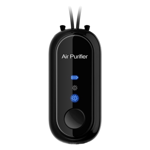 MERILER Portable USB Rechargeable Purifier - Compact and Reusable Air Freshener for Fridges, Closets, Cars, and More - Economical and Easy-to-Use with Manual and USB Cable Included