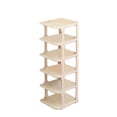thumbnail image 1 of MERILER Rack Shoe Organizer - Plastic Closet Storage Box for Entryway, Living Room (1x Sturdy Stackable Sneakers Cabinet), 1 of 7