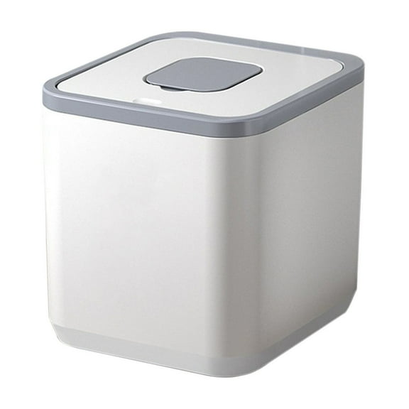 MERILER Sealed Rice Bucket: High-Capacity Food Storage Box with Double Seals & Press Open Lid (Holds Up to 5 Kg of Rice)