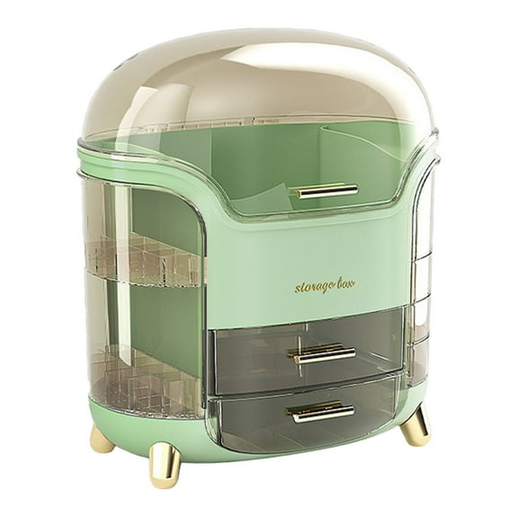 MERILER Skin Care Organizer - Large Makeup Storage with Drawers - Cosmetic Desk Display Case for Dressing Room and Bedside Table