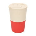 thumbnail image 1 of MERILER Sliding Lid Plastic Coffee Cup with Wheat Straw - Portable and Convenient for Office, Restaurant, Outdoor Use - Food-Grade Material, Easy to Clean, Available in Multiple Colors, 1 of 7