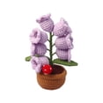 thumbnail image 1 of MERILER Soft Wool Crochet Succulent Car and Home Decorations - Cute Knitted Decorative Potted Plants with Aromatherapy Function, Perfect Gifts for Birthdays and Special Occasions., 1 of 7