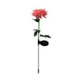 thumbnail image 1 of MERILER Solar Chrysanthemum Lights - Outdoor LED Garden Decorative Lights with Plug Ground Design, Waterproof IP65 (White), 1 of 5