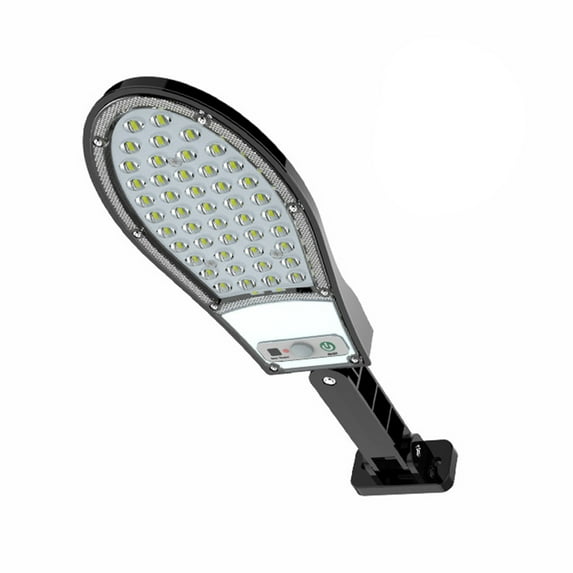 MERILER Solar Powered Motion Sensor LED Outdoor Lights with 46 Lamp Beads and 3 Lighting Modes, IP55 Waterproof Security Wall Light for Front Door, Yard, Garden, and Patio