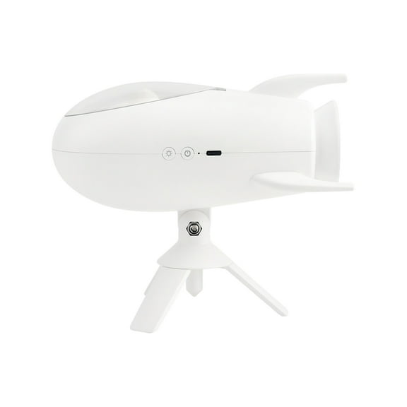 MERILER Space Capsule Bluetooth Speaker Night Light with Ambient and Breathing Modes, Ideal Gift for Christmas, New Year, and Birthdays