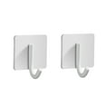 thumbnail image 1 of MERILER Stainless Steel Wall-Mounted Strong Clothes Hook - Versatile Kitchen and Bathroom Towel Rack, Non-Perforating Design for Easy Installation, Durable and Stylish Home Accessory, 1 of 6