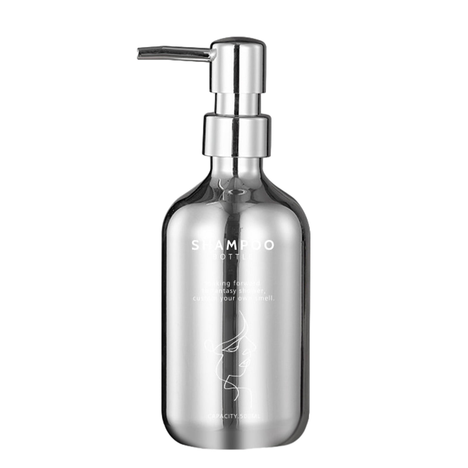 MERILER Stylish Shampoo and Conditioner Dispenser Set Modern 17oz