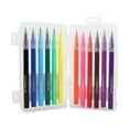 thumbnail image 1 of MERILER Watercolor Pens Set of 12 with Flexible Nylon Brush Tips - Ideal for Watercolor Effects, Calligraphy, Drawing, and Journaling, 1 of 6