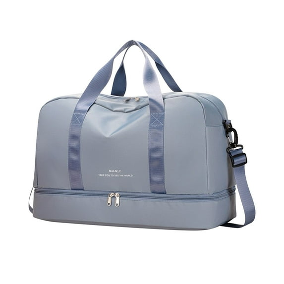 MERILER Wet and Dry Separation Swimming Storage Bag - Large Capacity Travel and Sports Duffel Bag with Multipurpose Design