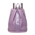thumbnail image 1 of MERILER Women's Gym Backpack with Shoes Compartment and Wet Pocket - Large Travel Backpack, Waterproof Sports Bag, Perfect for Fitness and Swimming, 1 of 7