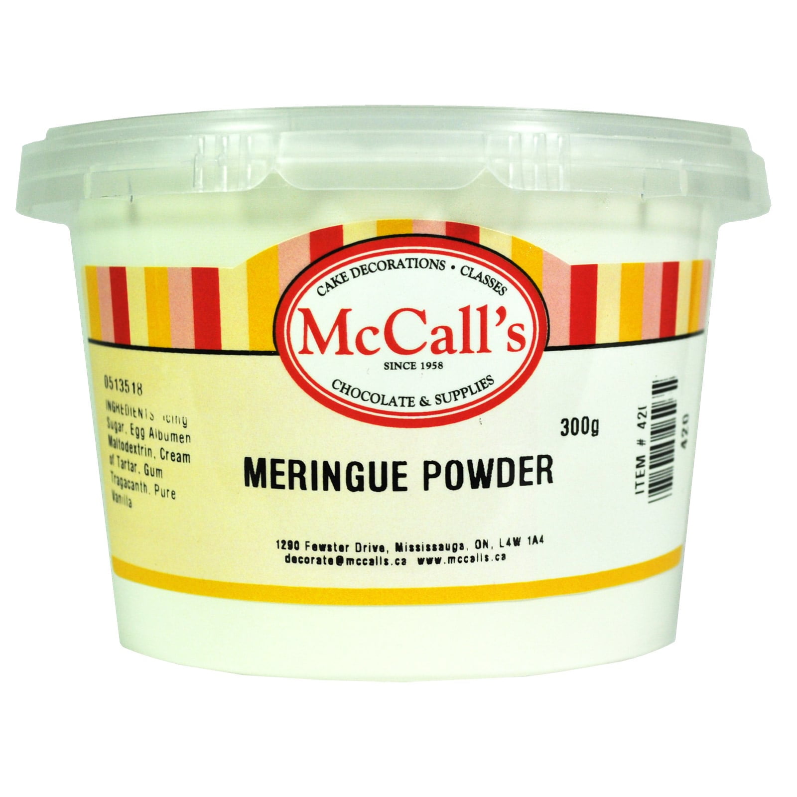 MERINGUE POWDER 300 G / 10 OZ