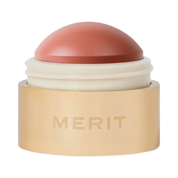 MERIT Flush Balm Cream Blush in Beverly Hills  Soft Peach 0.31 oz / 9 g  Effortless Glow & Natural Radiance