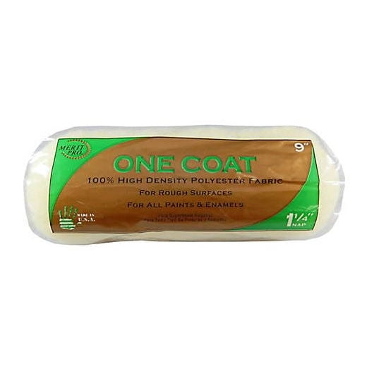 MERIT PRO 00104 One Coat Roller Cover 9" x 1-1/4", Case of 12