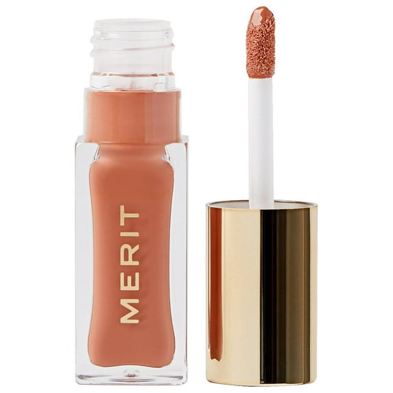 MERIT Shade Slick Classic Hydrating Tinted Lip Oil Color: Au Naturel Size: N/A