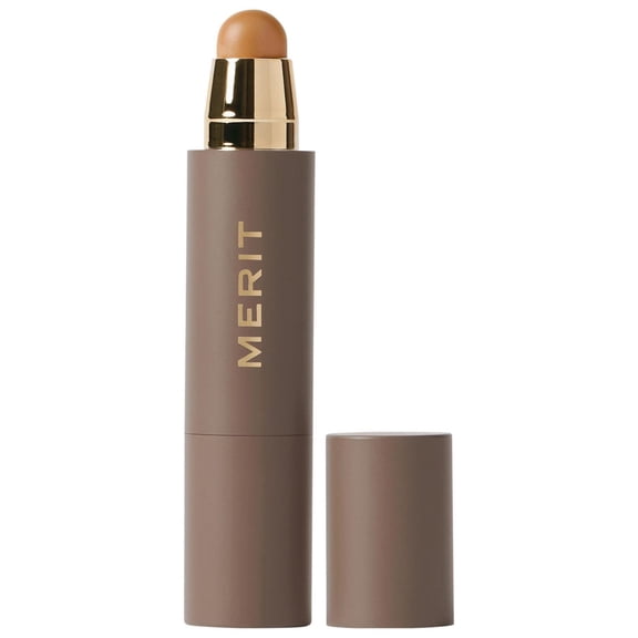 MERIT The Minimalist Perfecting Complexion Foundation and Concealer Stick Color: Suede Size: N/A