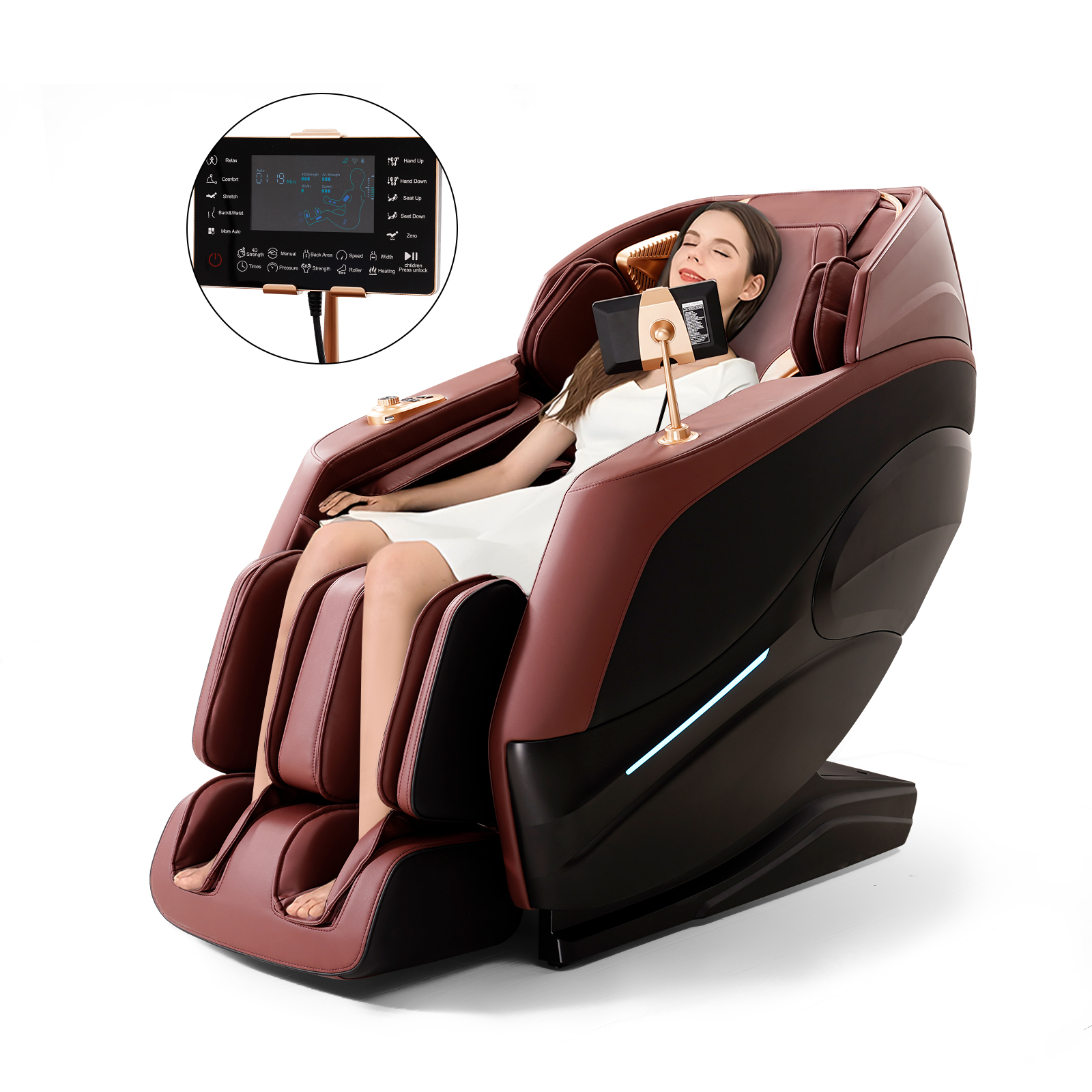 MERITLIFE 2024 Massage Chair4D & 3D DualMechanism Zero Gravity