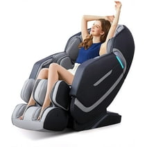 MERITLIFE 4D Massage Chairs Full Body Recliner, High Technology Zero Gravity Shiatsu SL Track with Stretching Function, Auto Body Detection, Bluetooth Heat Foot Roller,Thai Massage Techniques