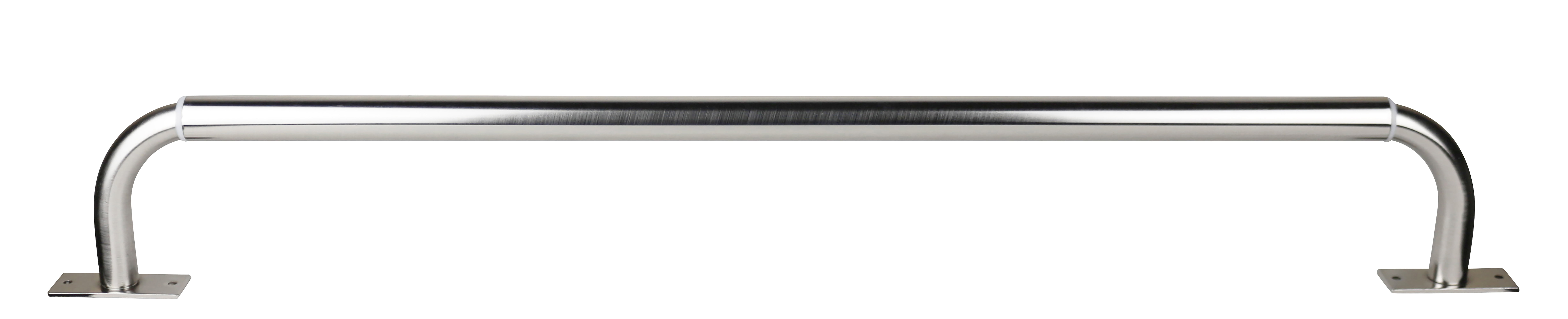 Satin Nickel Adjustable Blackout Curtain Rod, 28-48 Inch