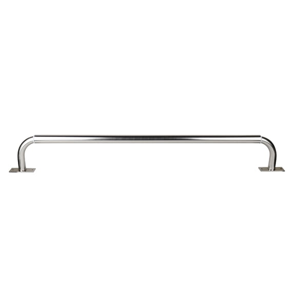 MERIVILLE 1" Wraparound Curtain Rod Set, Adjustable 48-84 Inches, Blackout Design, Satin Nickel