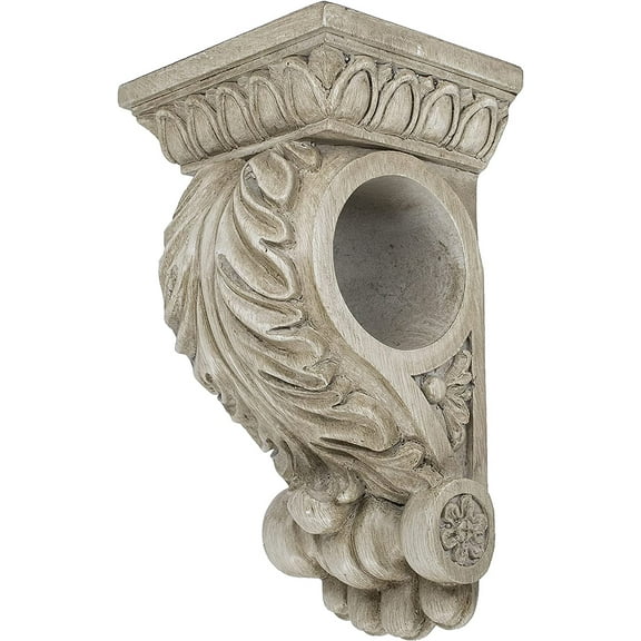 MERIVILLE Chatecu Drapery Sconce, Corbel Bracket, Drapery Scarf Swags, Wall Décor, Cottage, 1Pcs