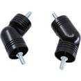 thumbnail image 1 of MERIVILLE Hinged Elbow Connector - Designed for Bay Window Curtain Rods or Corner Drapery Rods up to 1 1/8" Diameter, Oil-Rubbed Bronze Finish, 2 Pcs, 1 of 4