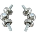 thumbnail image 1 of MERIVILLE Hinged Elbow Connector - Designed for Bay Window Curtain Rods or Corner Drapery Rods up to 5/8" Diameter, Satin Nickel Finish, 2 Pcs, 1 of 4