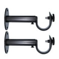 thumbnail image 1 of MERIVILLE Set of 2 Oil-Rubbed Bronze Zinc Curtain Drapery Rod Bracket for 1" Rod, Adjustable, 1 of 5