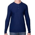 thumbnail image 1 of MERIWOOL Men's Base Layer Long Sleeve Henley - Lightweight Merino Wool Thermal, 1 of 5