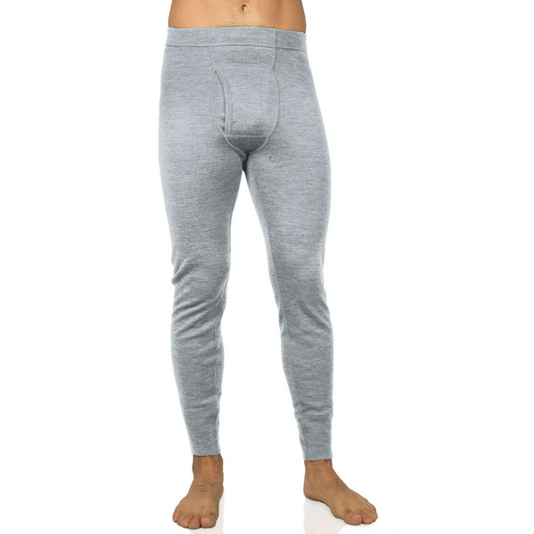 100% Merino Wool Long Johns Thermal Underwear Pants Men's