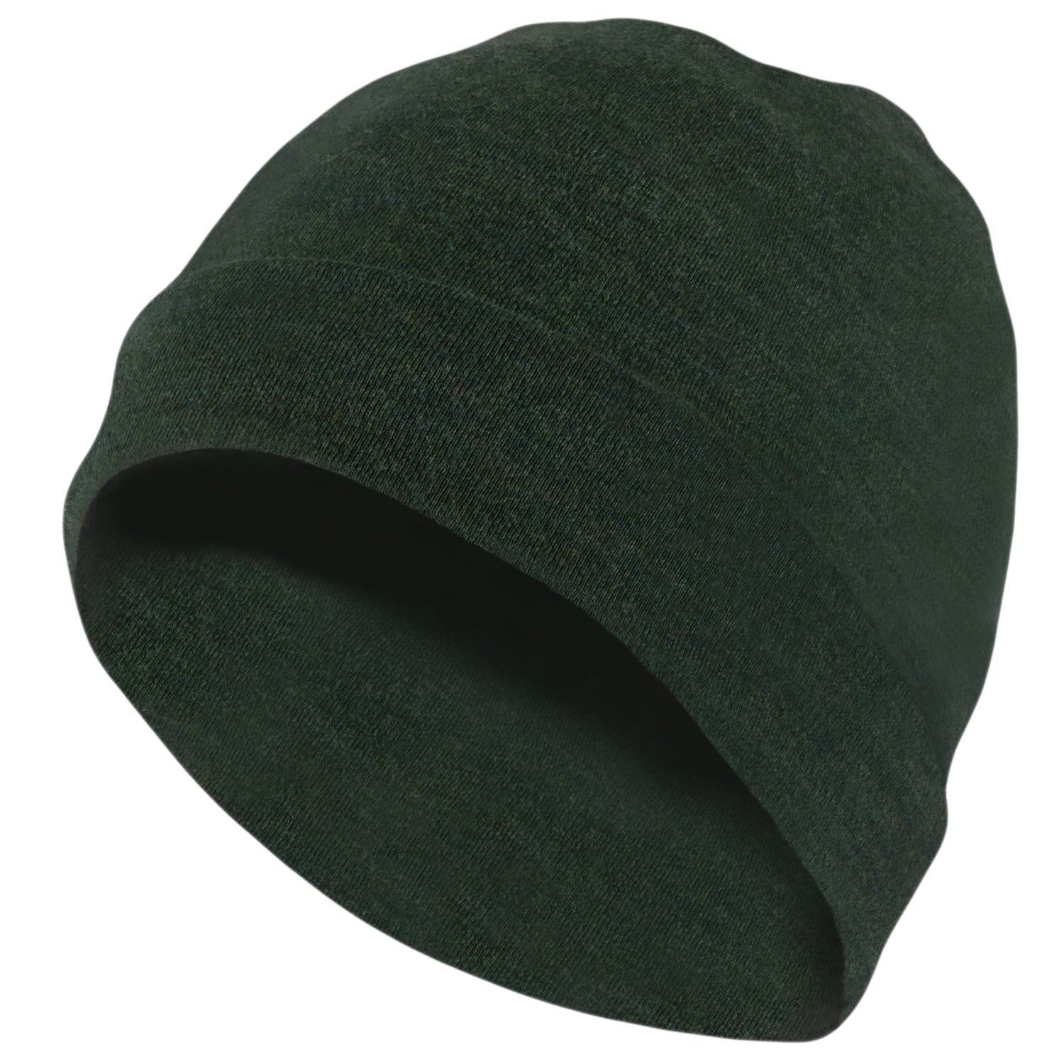 MERIWOOL Merino Wool Unisex Cuff Beanie Hat - Charcoal Gray
