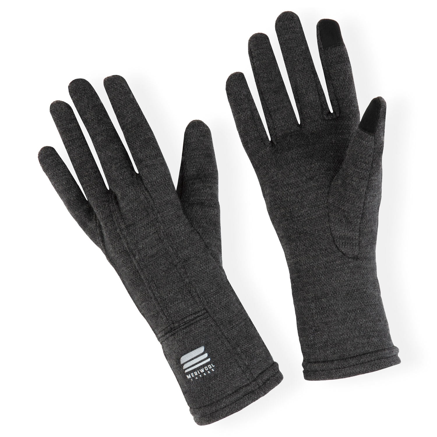 MERIWOOL Merino Wool Unisex Glove Liners for use with Touch