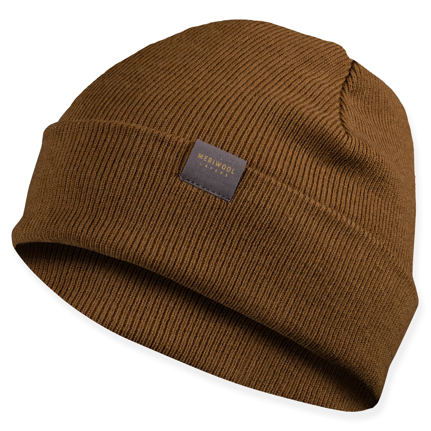 MERIWOOL Unisex Beanie Hat - Winter Knit for Merino and Ribbed Wool Men Women
