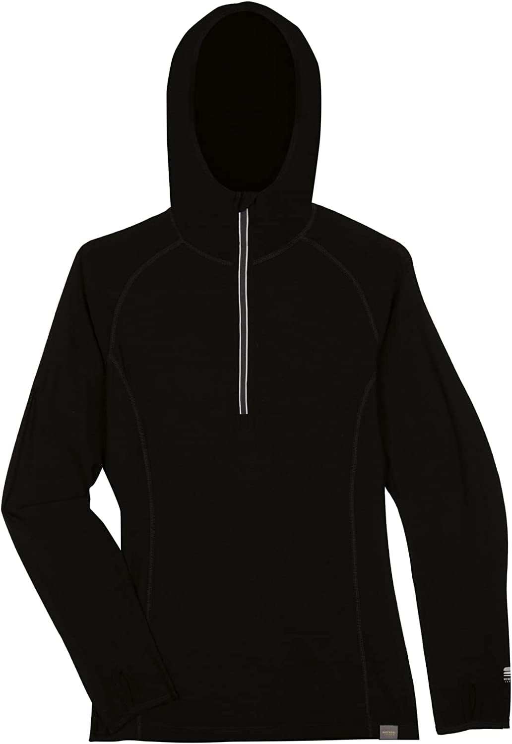 MERIWOOL Women’s Base Layer Hoodie Lightweight Merino Wool Long Sleeve Thermal