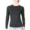 thumbnail image 1 of MERIWOOL Women's Base Layer Long Sleeve Henley - Lightweight Merino Wool Thermal, 1 of 7