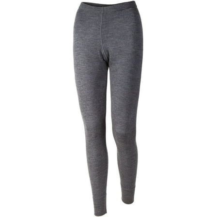 MERIWOOL Women's Merino Wool Midweight Baselayer Bottom - Charcoal Gray - Medium
