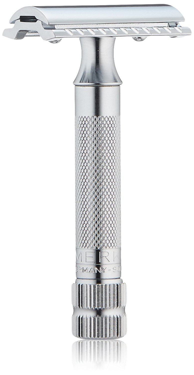 MERKUR Classic 2-Piece Double Edge Saftey Razor 34C - Walmart.com